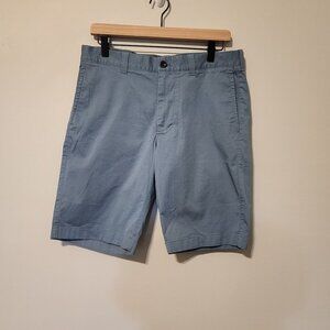 New J.Crew Stretch Shorts sz 31 blue preppy 10.5 inseam